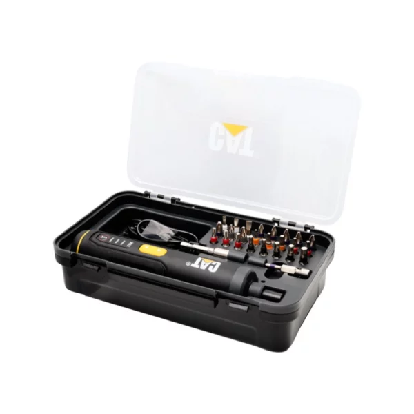 CAT Cordless Screwdriver and Bit Set 4 V