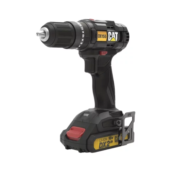 CAT Cordless 18V Lithium-Ion Impact Drill 50NM Kit DX155
