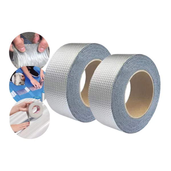 TEAR AND PASTE - EASY TO OPERATE Waterproof seal, Insulation, Strong stickiness, High temperature resistance, Low temperature resistance. 1.5mm x 100mm x l0m Multi-Use Repair for: roof leaks, window sealing, gutters, boats, canoes, outdoor equipment, mobile homes, PVC & plumbing pipes, sprinkler systems, doors, walls, seams, vents etc.