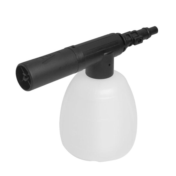 The WA4036 Hydroshot soap bottle simply attaches to the front of the Hydroshot lance. When the Hydroshot is in action The water will draw cleaning fluid (to be applied to the bottle) and provide you with a cleaning mixture to wash your surfaces with. This Is a valid addition to your WORX Hydroshot.