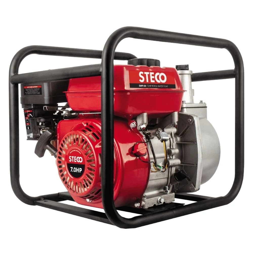 Steco Water Pump 50mm Inlet Petrol 7hp
