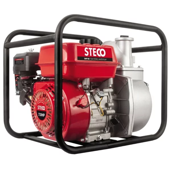 Steco Water Pump 80mm Inlet Petrol 7hp