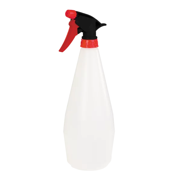 The STECO TPS-1000 is a lightweight 1L trigger sprayer with fully adjustable nozzle and ergonomic handle. This model suits homeowners, gardeners, and household users who need convenient spraying for potted plants, indoor/outdoor plants, cleaning detergents, air fresheners, window cleaning, misting, or light watering, with comfortable grip, translucent tank for easy level checking, and versatile spray patterns.